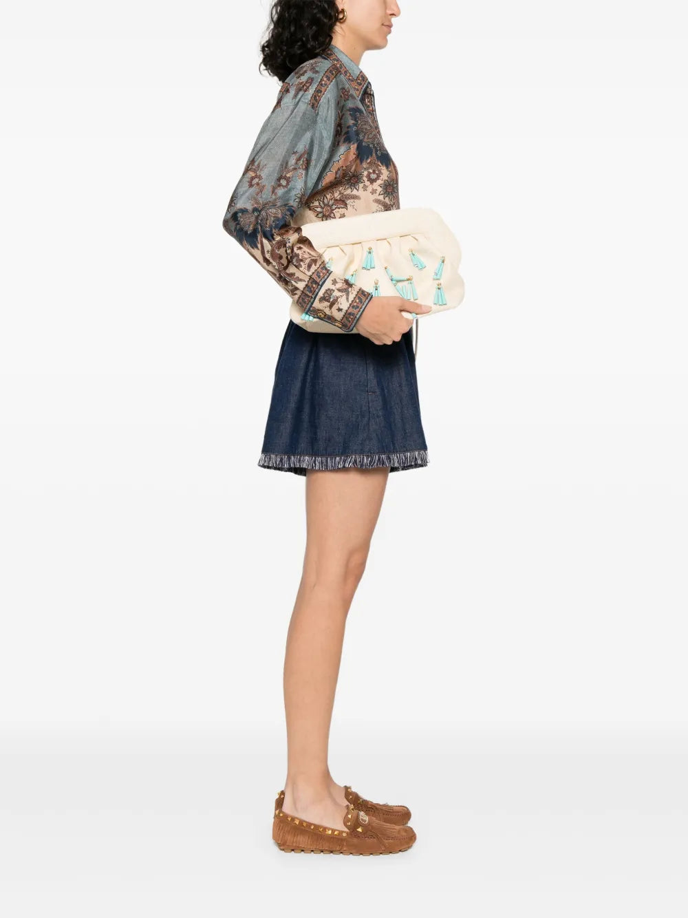 Themoir?mera clutch bag