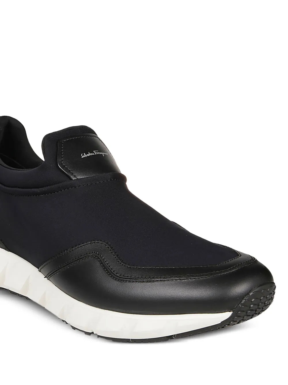 Ferragamo Slip-On Leather Sneakers