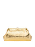 Jimmy Choometallic textured clutch bag