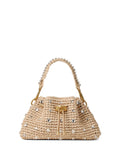 Jimmy ChooCinch S raffia shoulder bag