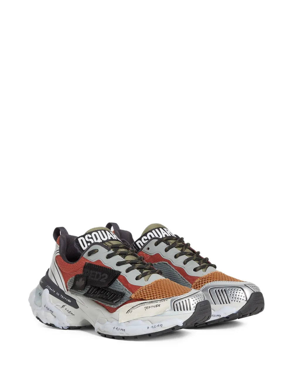 Dsquared2 Lace-Up Sneakers