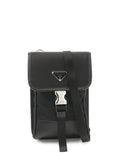 Pre-OwnedPrada Pre-Owned2020s enamel-triangle shoulder bag
