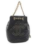 Pre-OwnedCHANEL Pre-Owned2019 Studs Coco Mark backpack