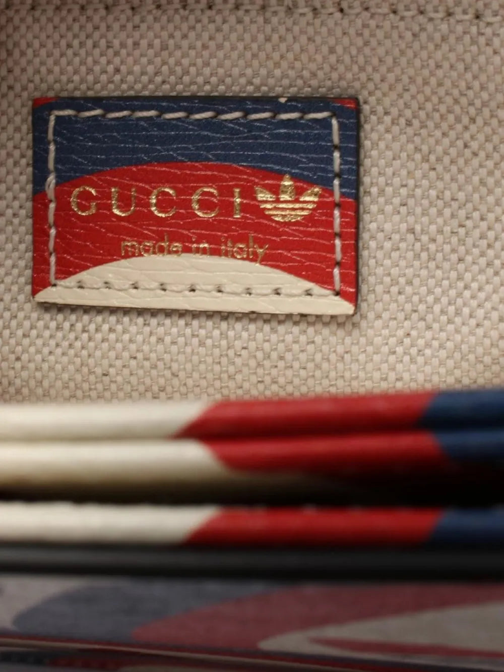 Pre-OwnedGucci Pre-Owned2010s x Adidas Horsebit 1955 shoulder bag