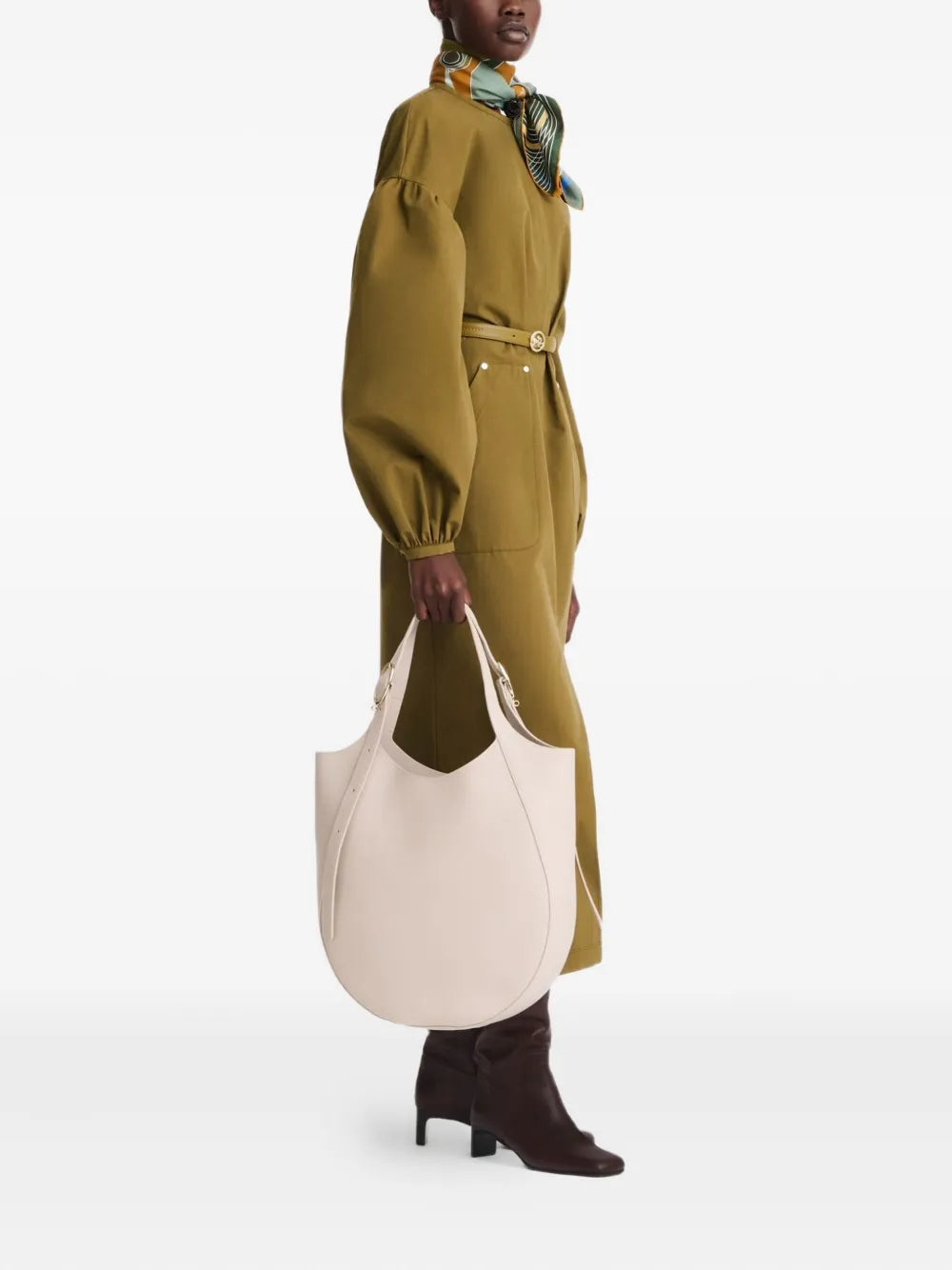 LongchampLe Foulonné XL leather tote bag