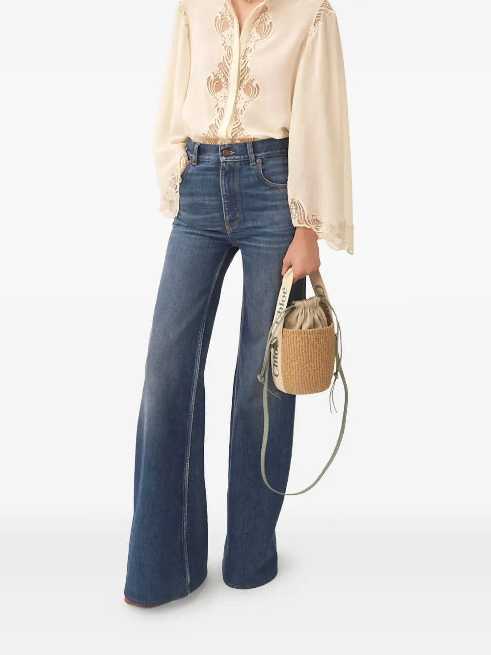 Chlo?mall Woody bucket bag