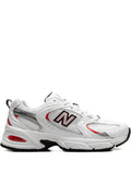 New Balance 530 White/Blast Red Sneakers