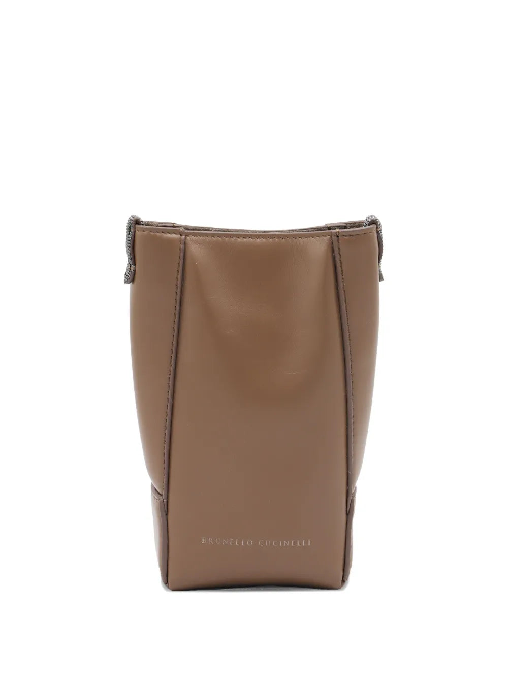 Brunello Cucinellileather shoulder bag