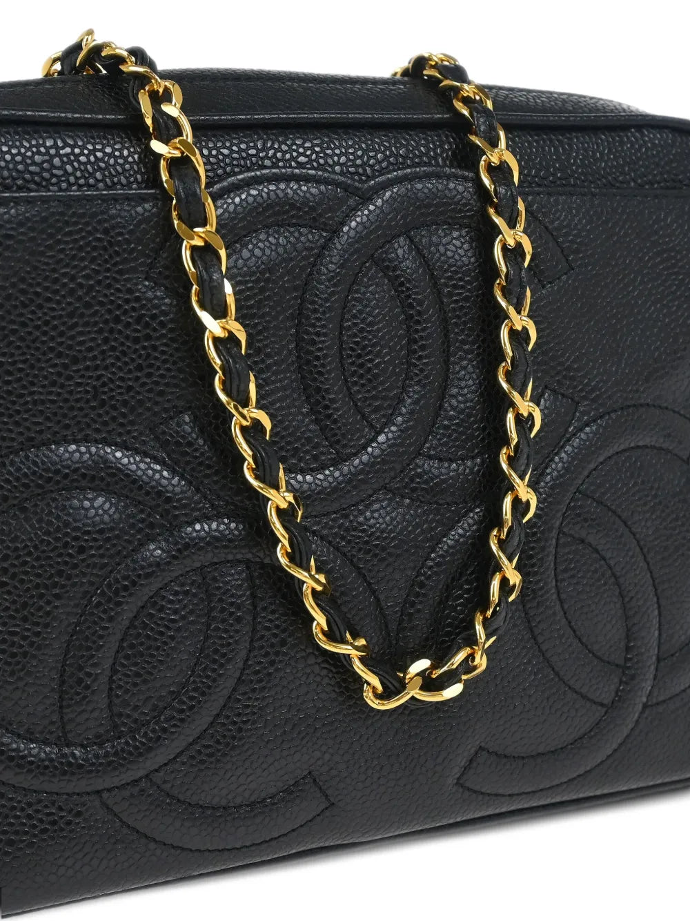 Pre-OwnedCHANEL Pre-Owned1995 small Triple CC shoulder bag