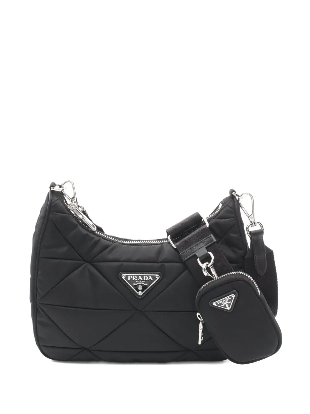 Pre-OwnedPrada Pre-Owned2020s Tessuto quilted shoulder bag