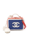 Pre-OwnedCHANEL Pre-Owned2019 CC Filigree two-way vanity bag