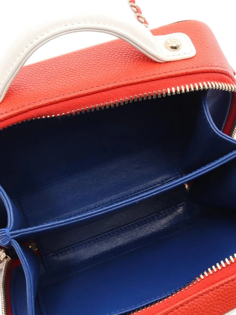 Pre-OwnedCHANEL Pre-Owned2019 CC Filigree two-way vanity bag