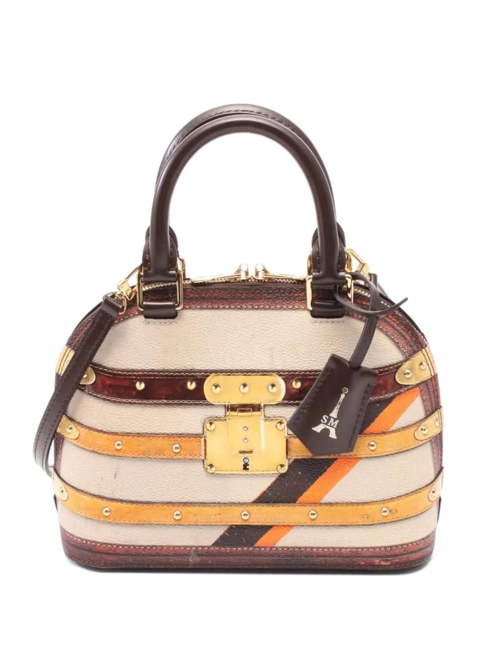 Pre-OwnedLouis Vuitton Pre-Owned2018 Alma BB Time Trunk two-way handbag