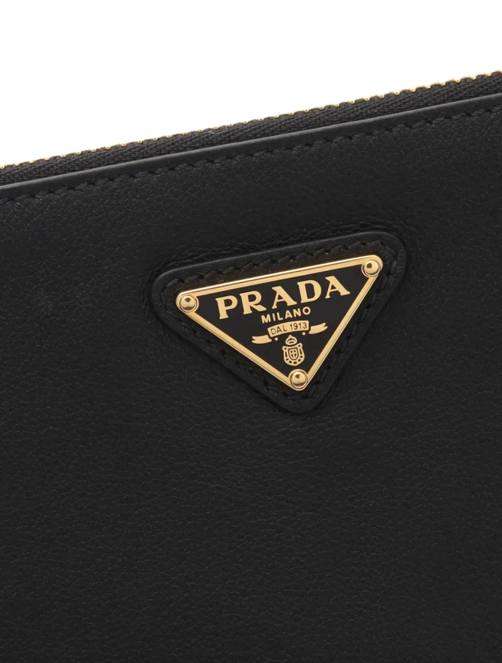 Pre-OwnedPrada Pre-Owned2020 logo-plaque leather bag