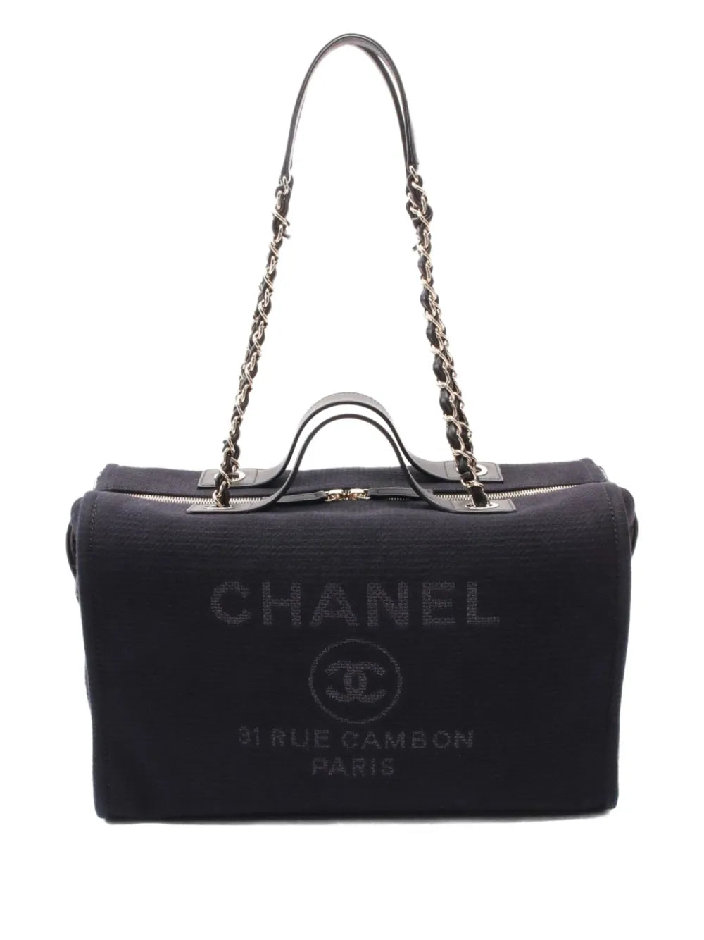 Pre-OwnedCHANEL Pre-Owned2010s Deauville shoulder bag
