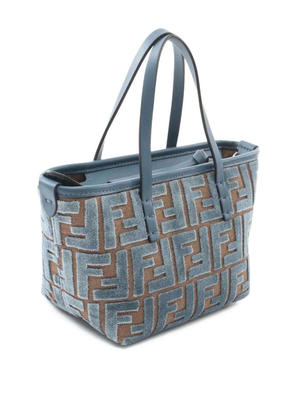 Pre-OwnedFendi Pre-Owned2020s mini Velor tote bag
