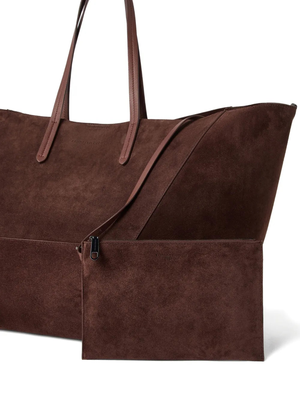 Brunello CucinelliDuo suede tote bag