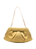 Themoir?athered clutch bag