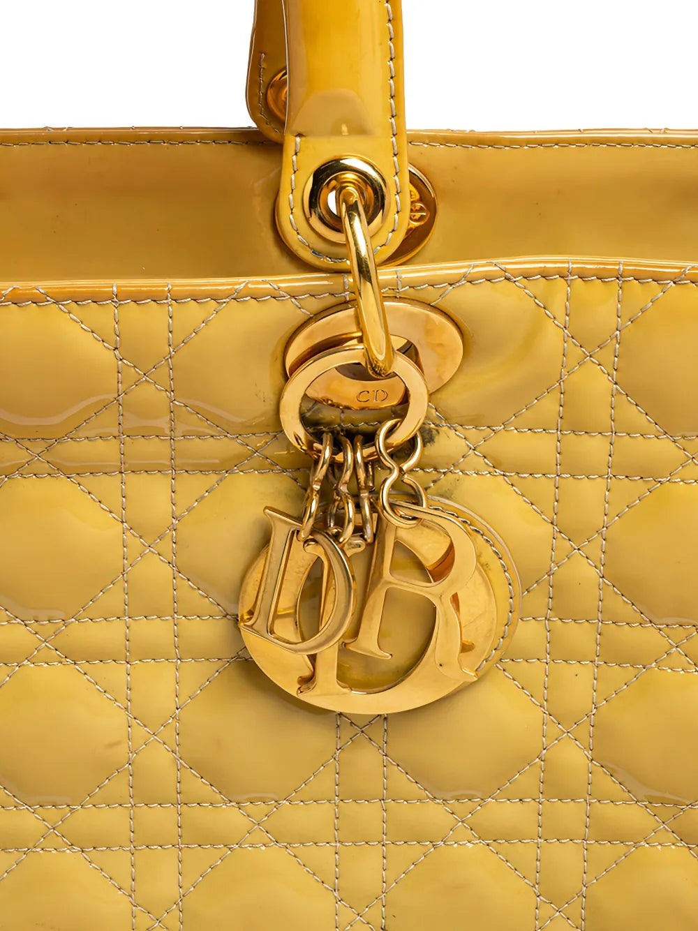 Pre-OwnedChristian Dior Pre-OwnedLady Dior quilted leather tote bag