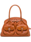 Pre-OwnedChristian Dior Pre-Ownedleather satchel bag