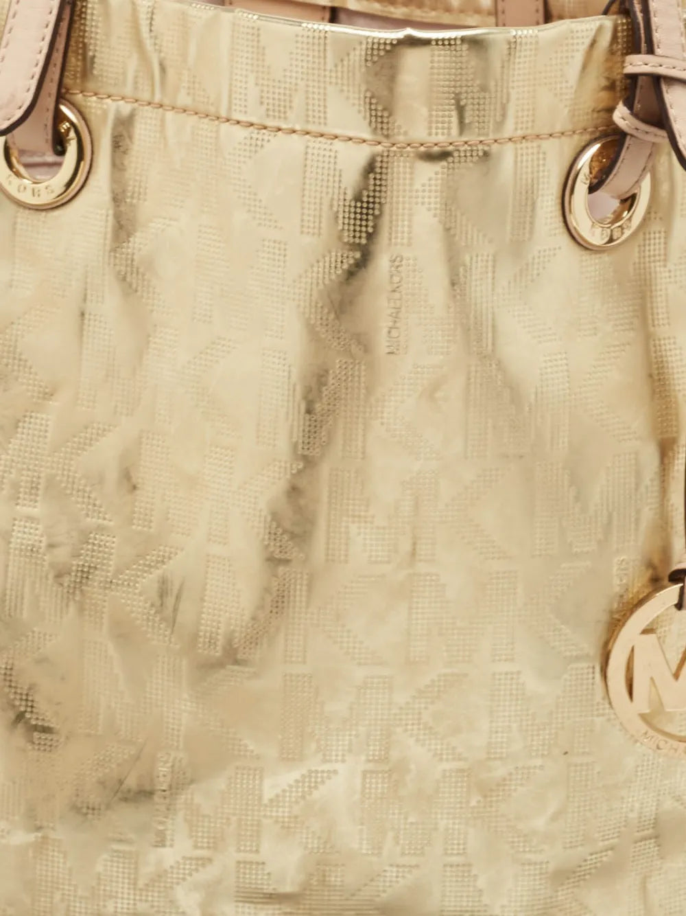 Pre-OwnedMichael Kors Vintage2024 metallic tote bag