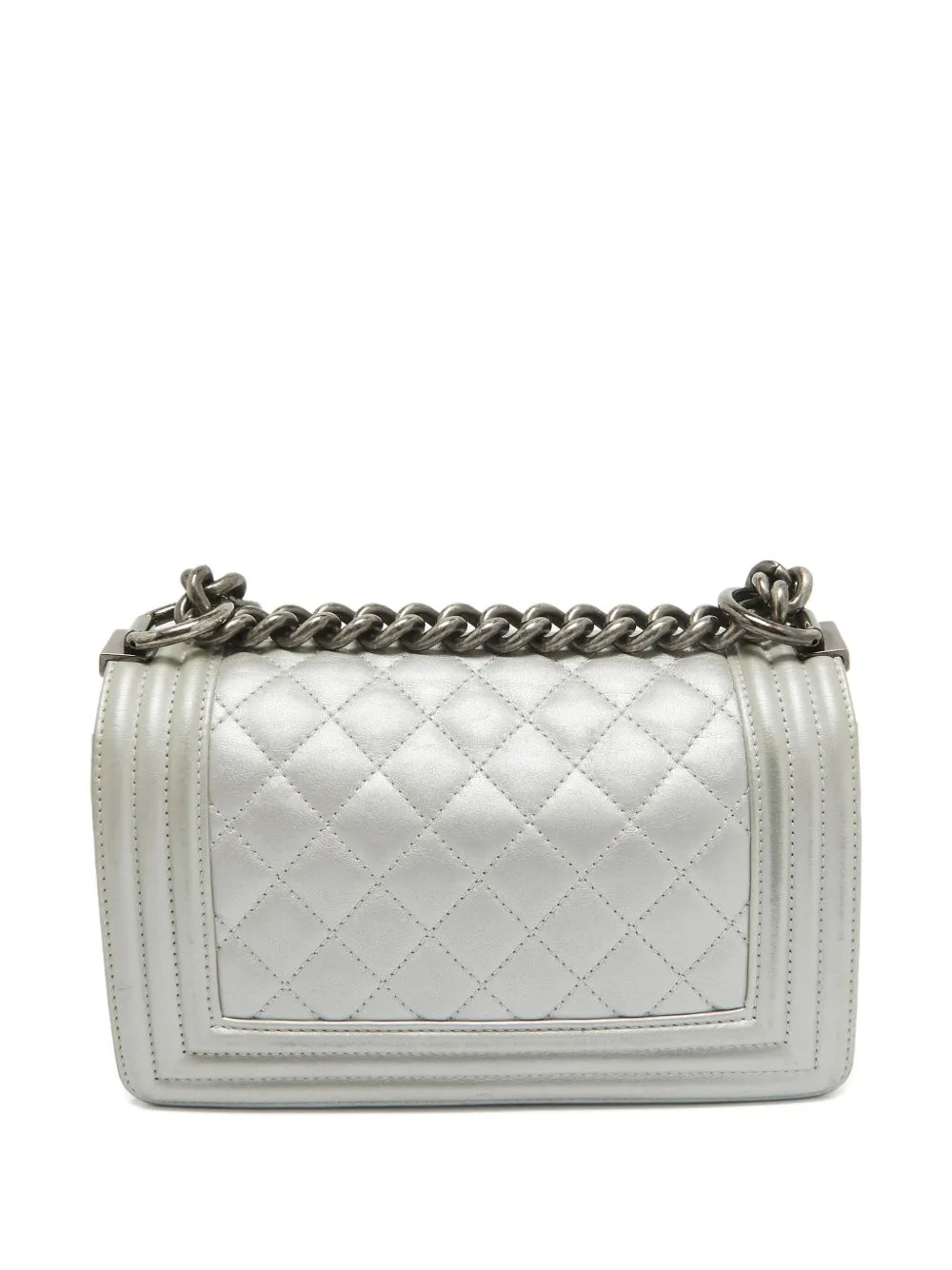 Pre-OwnedCHANEL Pre-Owned2024 mini Boy Chanel quilted-leather shoulder bag