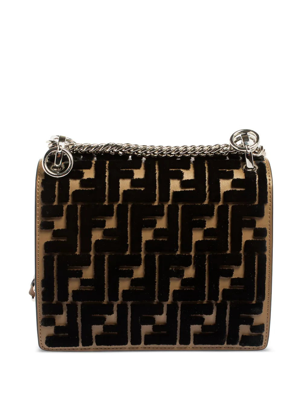 Pre-OwnedFendi Pre-OwnedKan Fendi leather shoulder bag