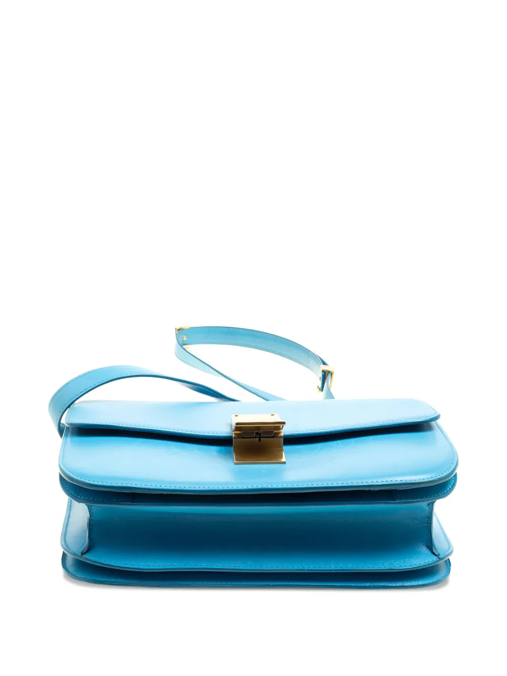 Pre-OwnedCeline Pre-Ownedleather flap shoulder bag