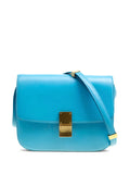 Pre-OwnedCeline Pre-Ownedleather flap shoulder bag