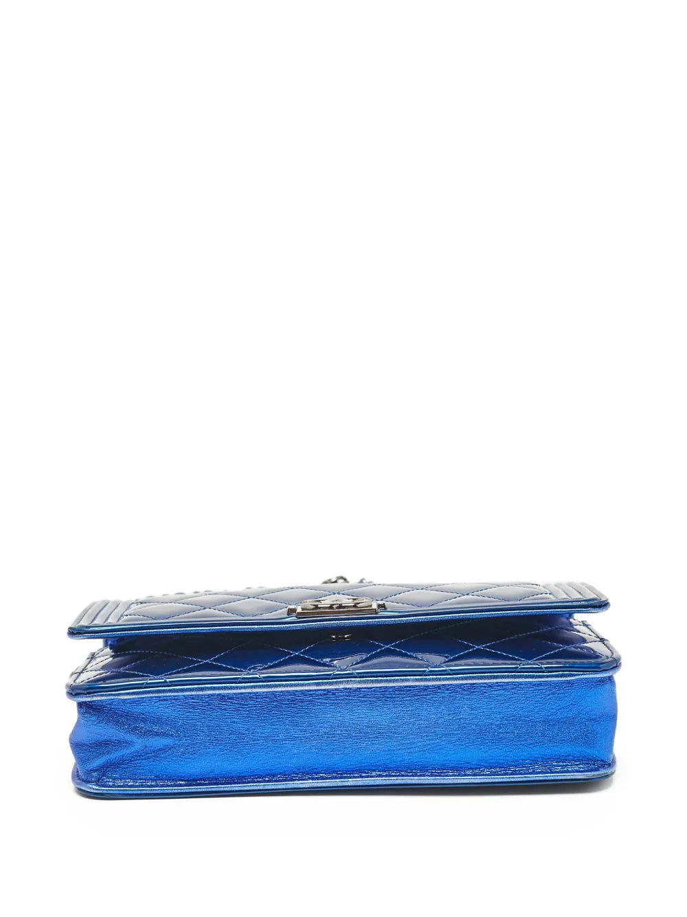 Pre-OwnedCHANEL Pre-OwnedBoy wallet-on-chain quilted leather shoulder bag