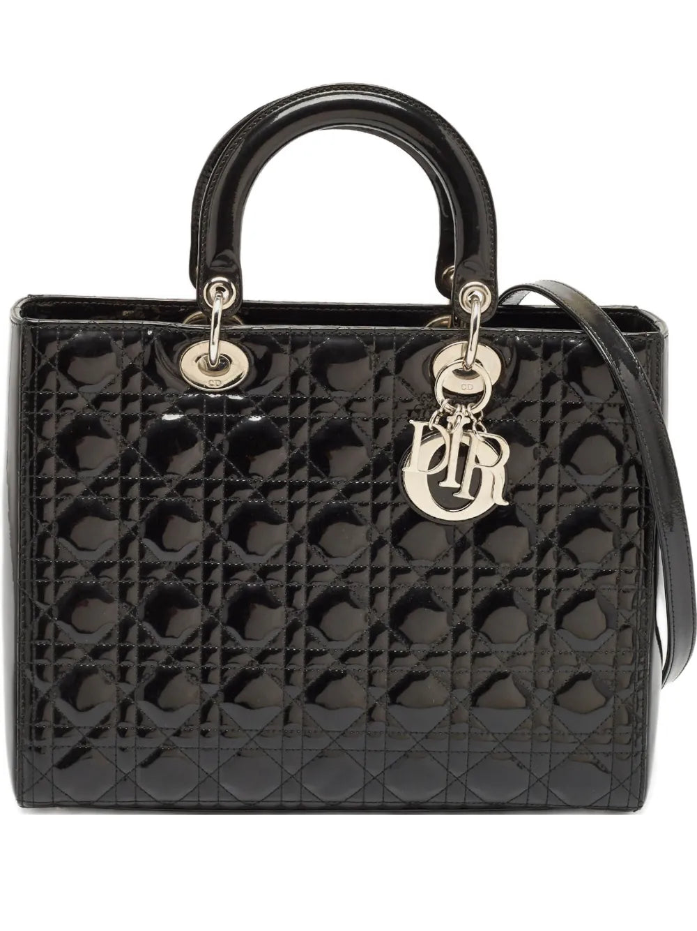 Pre-OwnedChristian Dior Pre-Ownedlarge Lady Dior tote bag
