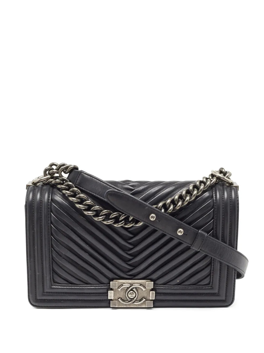 Pre-OwnedCHANEL Pre-Ownedquilted leather shoulder bag