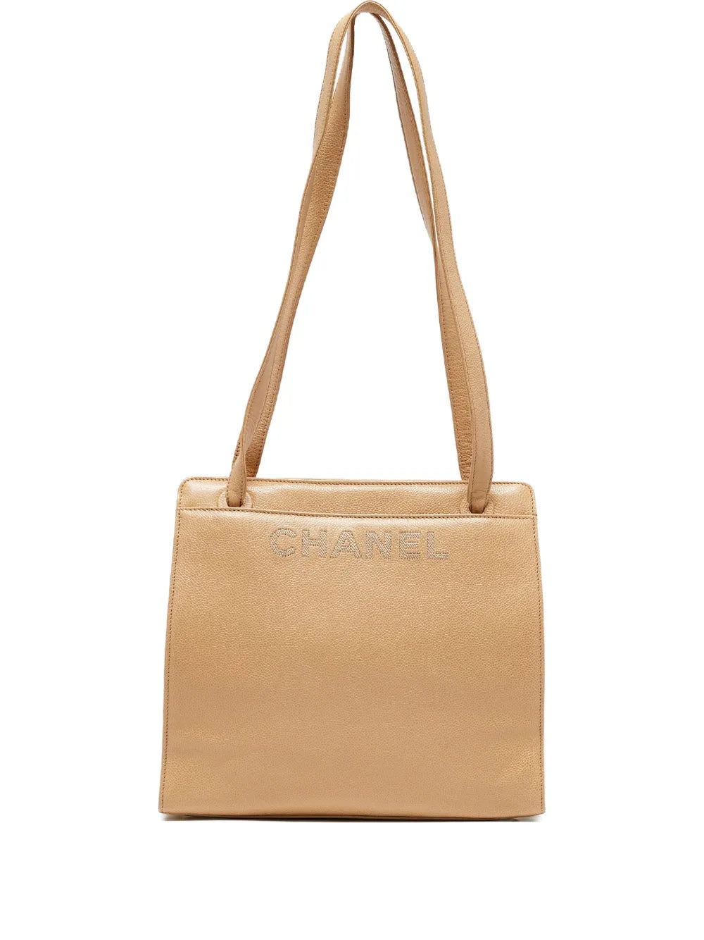 Pre-OwnedCHANEL Pre-Ownedlogo-detailing leather shoulder bag