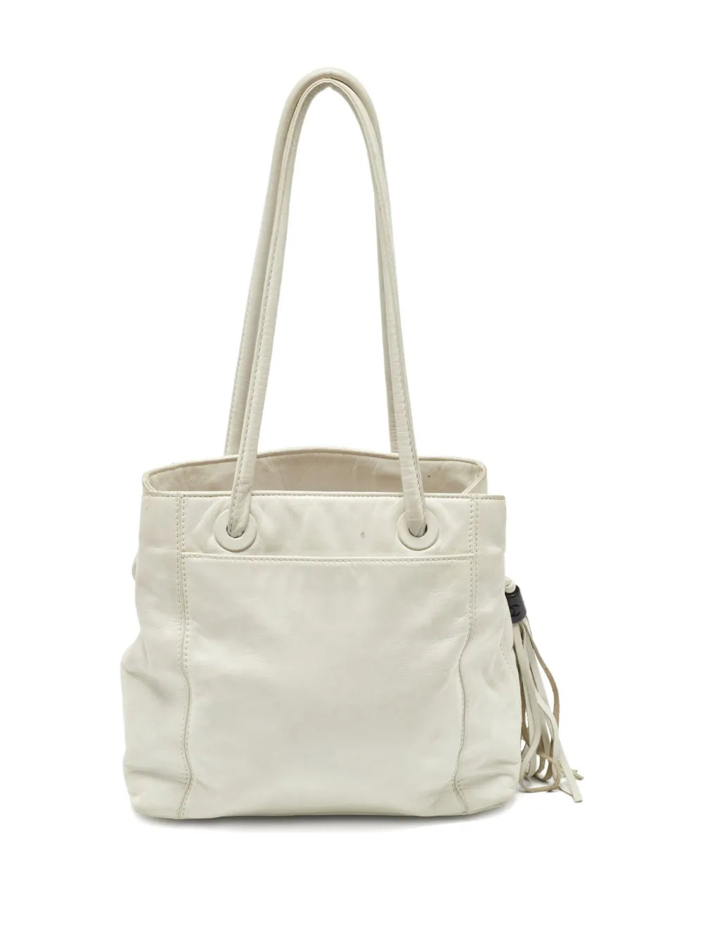 Pre-OwnedCHANEL Pre-Ownedleather tassel shoulder bag