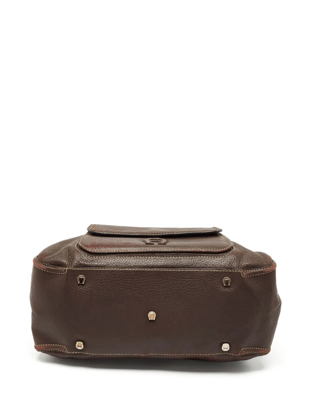 Pre-OwnedAigner Kidspre-owned leather tote bag