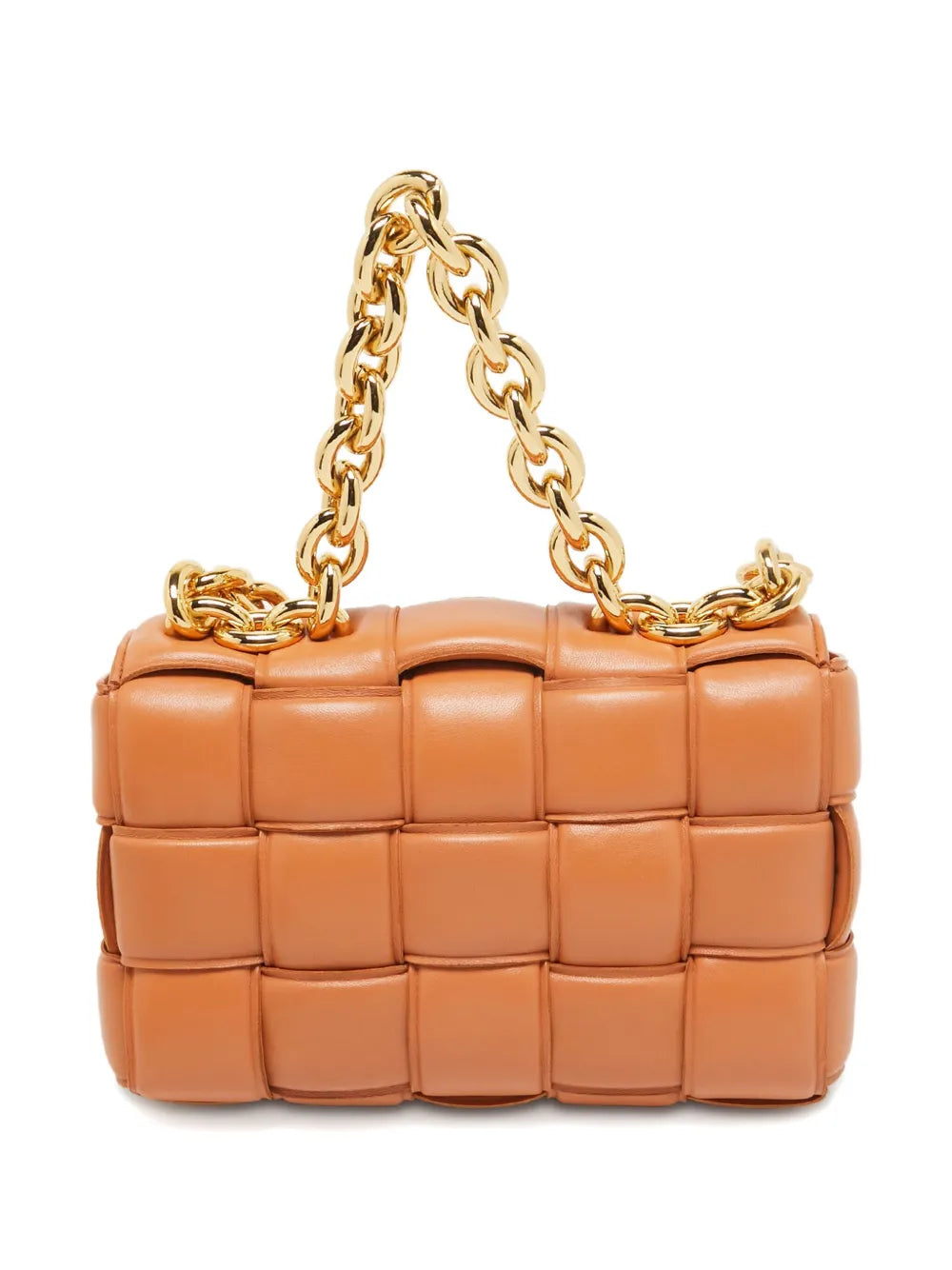 Pre-OwnedBottega Veneta Pre-Owned2024 Cassete chain Intreciatto leather shoulder bag