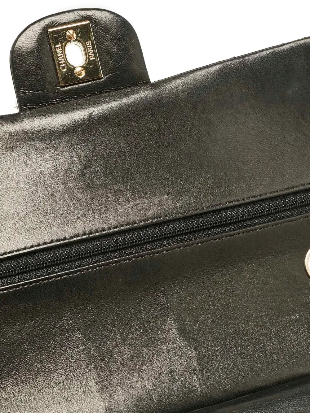 Pre-OwnedCHANEL Pre-OwnedDouble Flap quilted leather shoulder bag