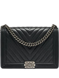 Pre-OwnedCHANEL Pre-OwnedBoy Chanel leather shoulder bag