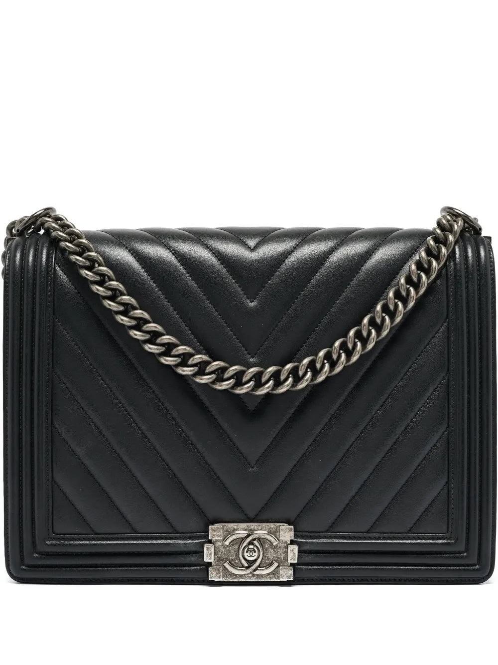 Pre-OwnedCHANEL Pre-OwnedBoy Chanel leather shoulder bag