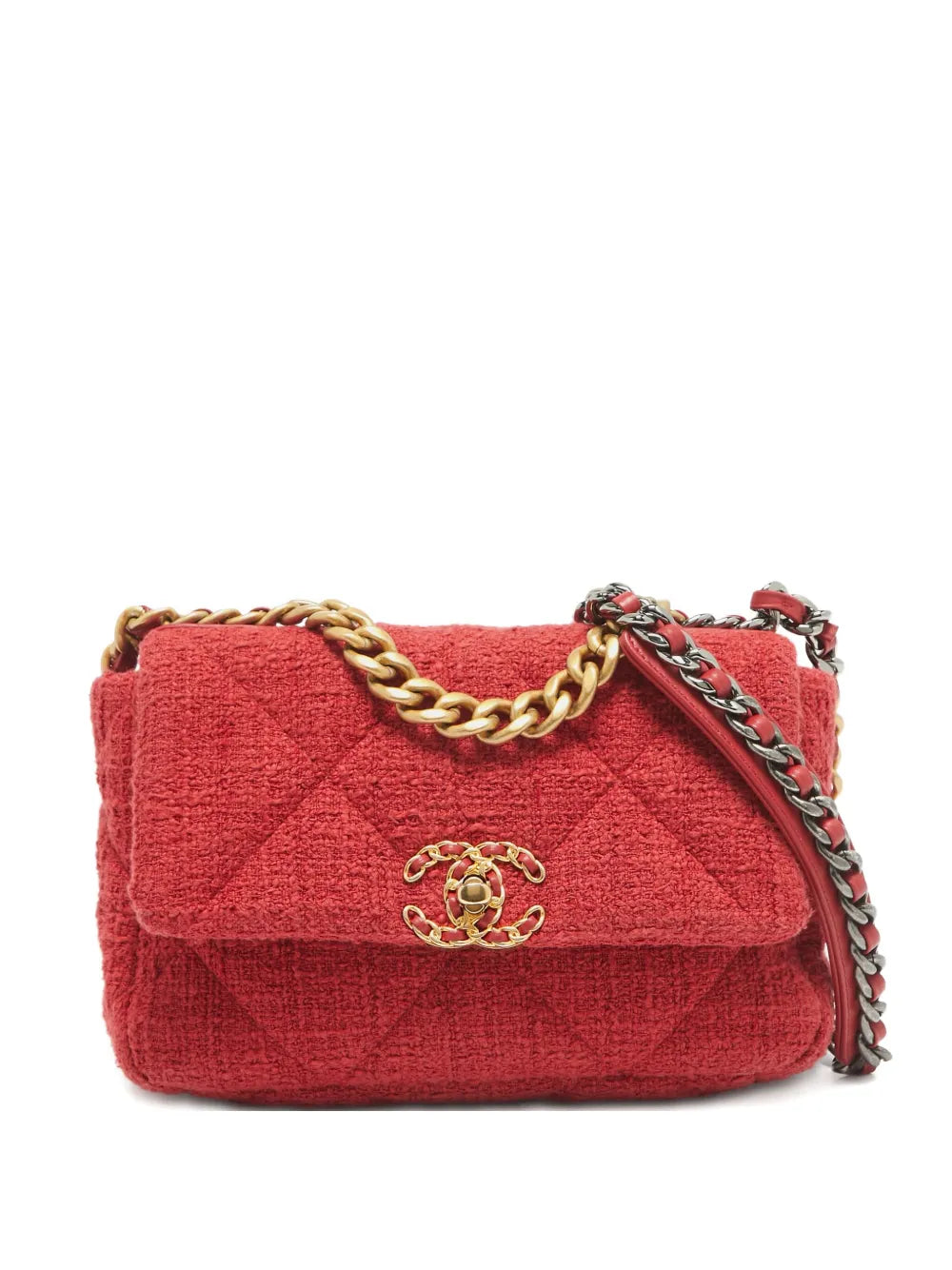 Pre-OwnedCHANEL Pre-Owned2024 tweed shoulder bag