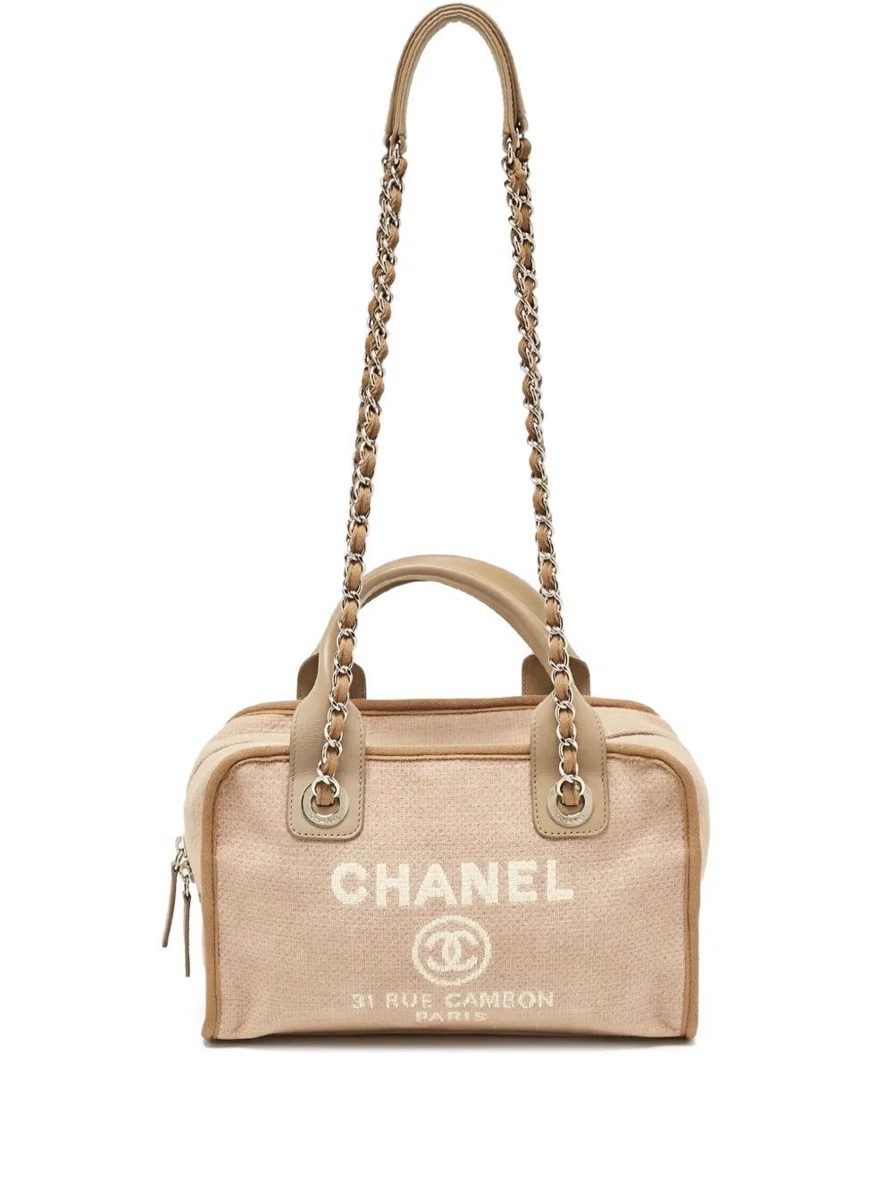 Pre-OwnedCHANEL Pre-Owned2014-2015 canvas shoulder bag