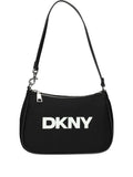 DKNYlogo-print shoulder bag