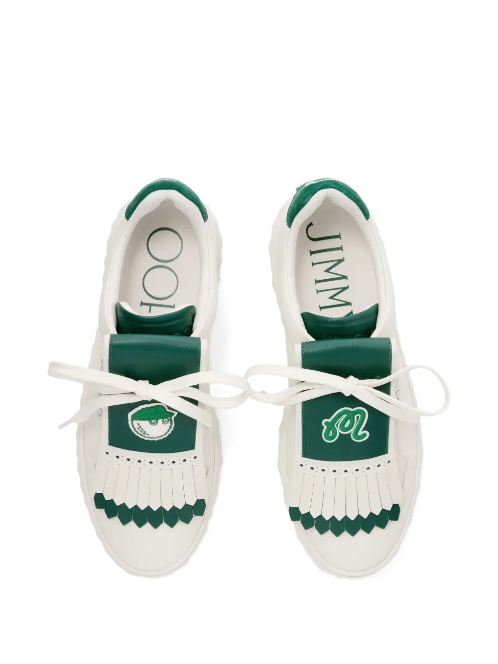 Jimmy Choo X Malbon 2.0 Diamond F Low-Top Sneakers