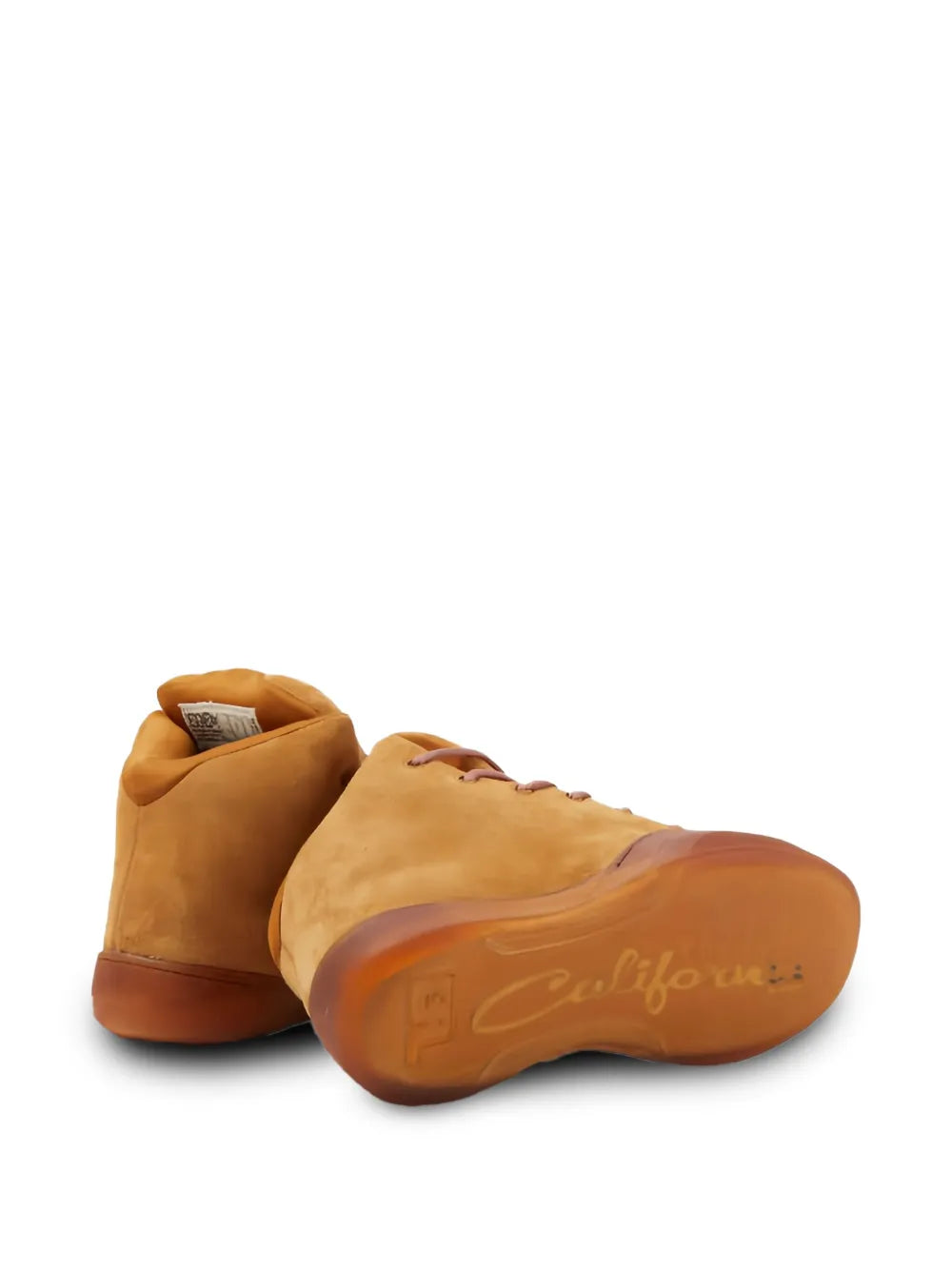 Erl Lace-Up High-Top Sneakers