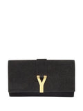 Pre-OwnedSaint Laurent Pre-Ownedlogo-plaque clutch bag