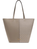 Michael Michael Korslogo-print canvas tote bag