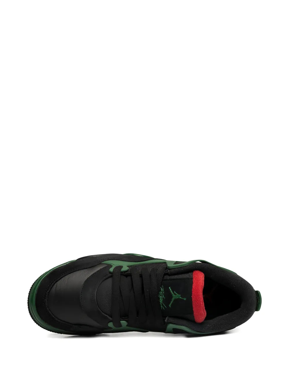 Jordan 4 Rm Black/Gorge Green University Red Sneakers