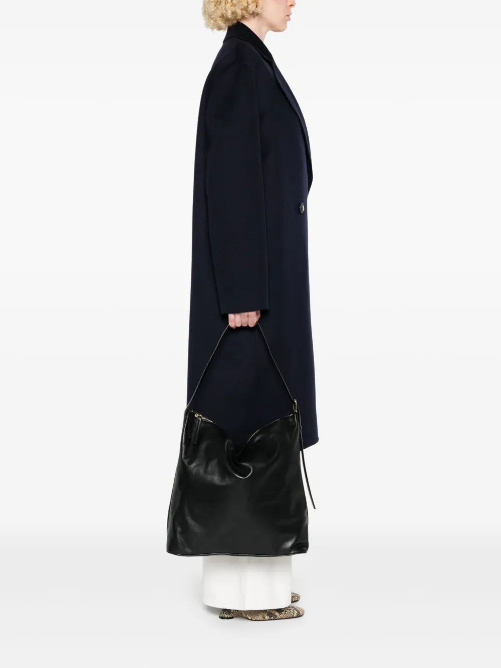A.P.C.leather shoulder bag