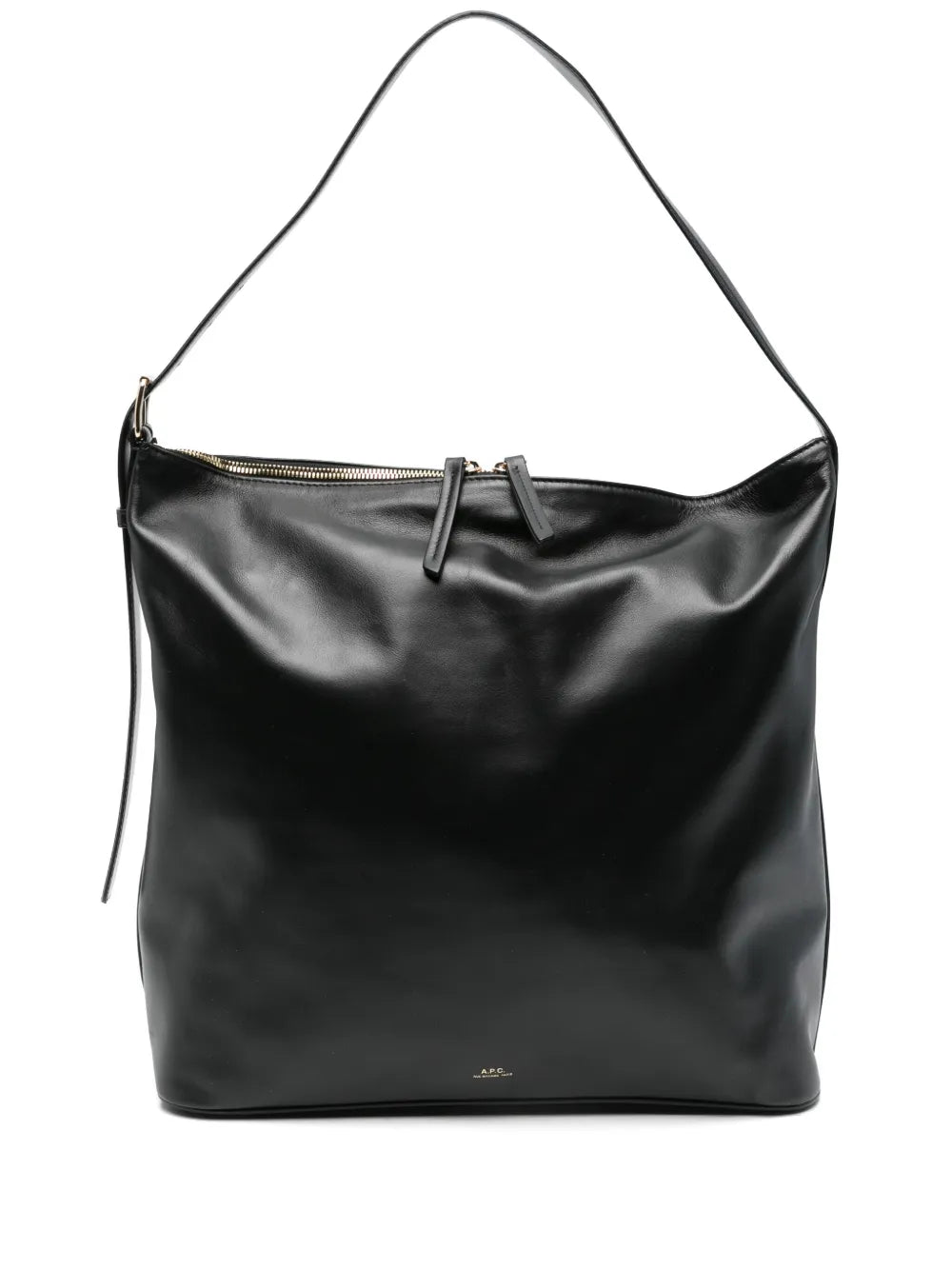 A.P.C.leather shoulder bag