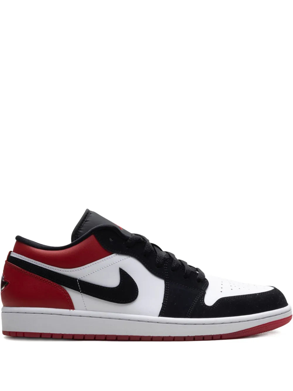Jordan Jordan 1 Low White/Varsity Red/Black Sneakers